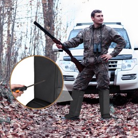 Panbofoda Snake Gaiters for Hunting,Waterproof Snake Guards,Snake Bite Protection for Lower Legs, Adjustable Size for Hunting Hiking and Farm