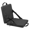 Outdoor Foldable Chair with Backrest Soft Sponge Cushion Back Chair