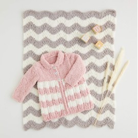 Sirdar Snuggly Snowflake Chunky Knitting Pattern Booklet - 5402 Coat & Blanket