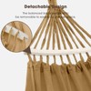 MOSFiATA Backyard Hammock with Tassels Max 500lbs Canvas Fabric Bohemian