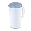 Sterilite 2 Qt Round Pitcher, Spout and Handle for Easy