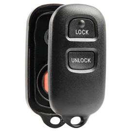 Key Fob Keyless Entry Remote Shell Case & Pad fits Toyota 1999-2001 Camry / 2003-2008 Corolla / 1998-2003 Sienna / 1999-2003 Solara