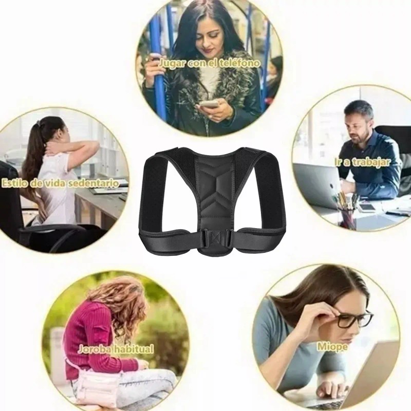 Faja Correctora De Postura Anti Estres, Anti Tension Unisex