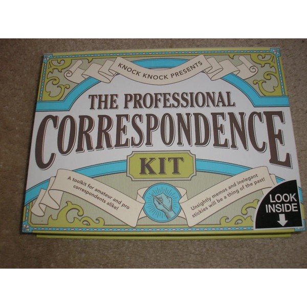Unbranded/Generic New The Professional Correspondence Kit by Knock Knock