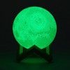 Tomshine Moon Light with Wood Stand Remote & Touching Control