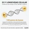 CellX Vitamina D3 10 mcg + K2 MK-7 10 mcg