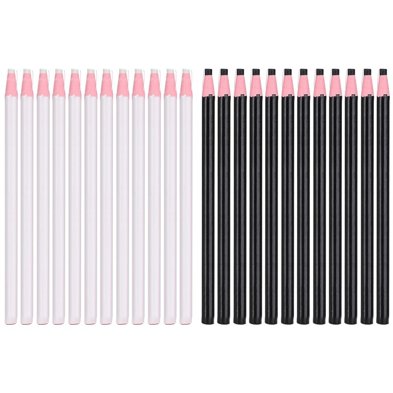 24Pcs Tailor Chalk Pens Line Drawing Clothing Glass Ceramic Furniture