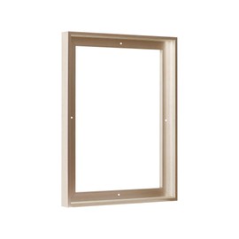 Pixy Canvas Floater Frame 8x10 for 3/4 (0.75) inch Deep Canvas Paintings/Canvas Prints/Wood Canvas Panels/Wall Art/Wall Decor/Home Decor/Artwork (Champagne, 8 x 10 inch, Portrait)