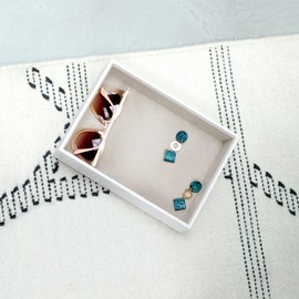 Stackers White Classic Medium Jewellery Box Chunky Jewellery Layer