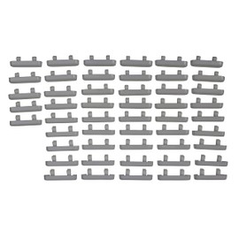 50 x PVC Window Drain Caps Weep Hole Drainage Covers uPVC Double Glazing White