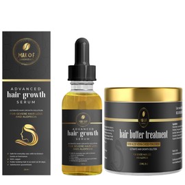 Generic Hair Butter 8 oz - Deep Conditioning with Chebe oil, Fenugreek and Aloe Vera for Dry and Damaged hair. Reduce Breakage and add Elasticity. For all hair Types.