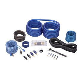 Rockville RWK21 2 Gauge Amplifier Wiring Kit, 100% Copper RCA, ANL Fuse Holder, Low Resistance, High Flexibility, for Car Audio Enthusiasts