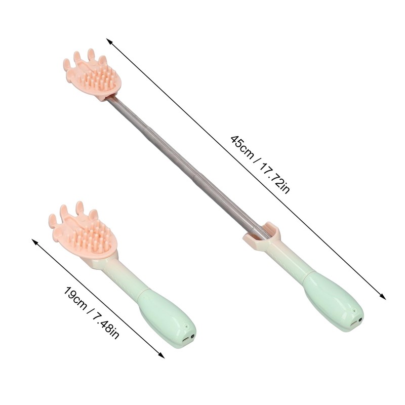 Electric Back Scratcher, 45 cm Extendable, Effective Massager for Itching