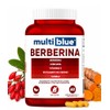 Berberina Cápsulas Suplemento Alimenticio Vitamina Cúrcuma Canela Picolinato Cromo Gluten