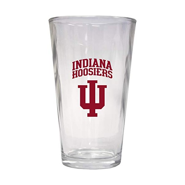 Indiana Hoosiers 16 oz Pint Glass 4 Pack