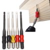 5Pcs Drill Bit Extension 1/4in Hex Shank Magnetic Screwdriver Bit