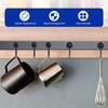 Pack of 16 Magnetic Hooks Strong Magnets Heavy Duty,15 kg