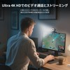 TOALLIN 4K Webcam, Ring Light, Remote Control, PDAF Autofocus, 1/2.5"