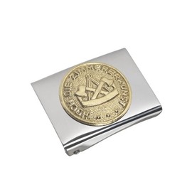 Pionier 1073-0 Carpenter Belt Buckle, Silver