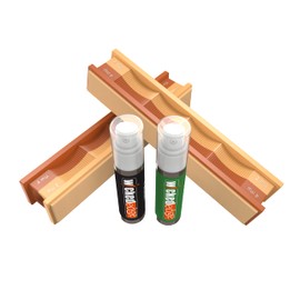 Wicked Edge 4/2 Micron Diamond Emulsion and Leather Strops Pack