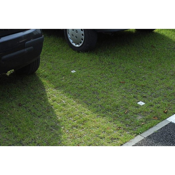 VSL 20 x Black Heavy Duty Plastic Greenhouse Pavement Path Driveway Grass Grid (5 Square Metre)