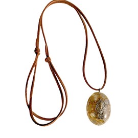 RELIGHT Natural Stone, Orgonite, Necklace, Ganesha, God Pendant, Power Stone, Prosperous Business, Money Luck, Feng Shui Goods, Crystal