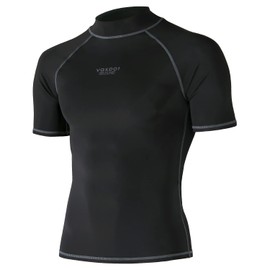 Vaxpot VA-4010 Short Sleeve Rash Guard, Men's, Women's, UV Protection, UPF 50+