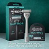 Wilkinson Sword Quattro, rasoio da uomo, formato convenienza, 4 lame