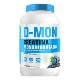 Suplemento Creatina Monohidratada D-mon 1 Kg Mora Azul
