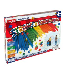 Roylco Straws and Connectors, Pack of 400