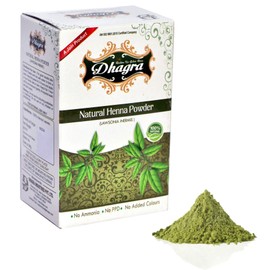 Dhagra's Pure Mehendi Henna Powder - 100 gm - 100% Natural - No Added Colors