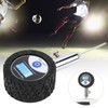 Mini Soccer Ball Pressure Gauge Volleyball Basketball Barometers with Digital