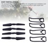 Drfeify Folding Drone Replacement Parts Propeller Protective Covers with Charging