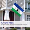 Anley Fly Breeze 3x5 Feet Lesotho Flag - Vivid Color