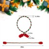 25Pcs Christmas Garland Ties Flexible Decorative Twist Ties, Reusable and