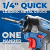 Dong Cheng 20V Brushless Impact Driver, 1840in-lbs Torque, 3200RPM, 4300IPM,
