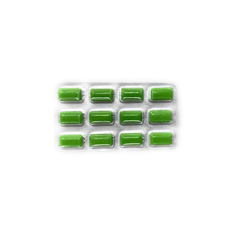 Clorets Plus Sugarless Gum 12pk–Mint Flavor (12 pieces of gum