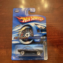 Hot Wheels 2006 HOT WHEELS MOTOWN METAL #4 OF 5 '67 CAMARO BLACK UNOPENED FREE SHIPPING