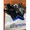 TAC Guantes Nylon Negro Con Palma Nitrilo Negro Sólid 1