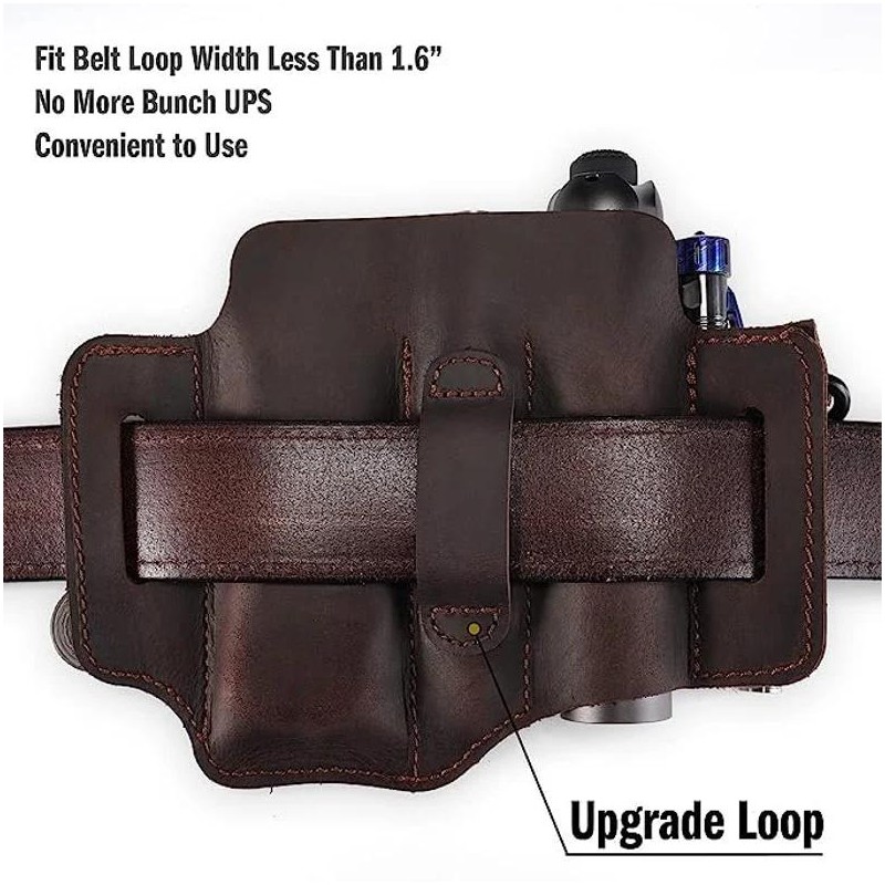 EDC Multitool Sheath Gift for Him, Belt Pouch Tool Belt