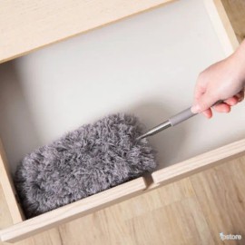 Good Store 좋은가게 먼지청소 스틱 길이조절 극세사 먼지떨이 Good Store Dust Cleaning Stick Length Adjustable Microfiber Duster