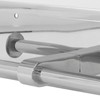 Stainless Steel Toilet Paper Holder with Shelf Self Adhesive Punch