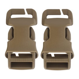 2pcs 2.5CM QASM Quick Attach Surface Mount Buckle Tactical Mil-spec MOLLE PALS Webbing Hunting Vest Modular Attachment Point