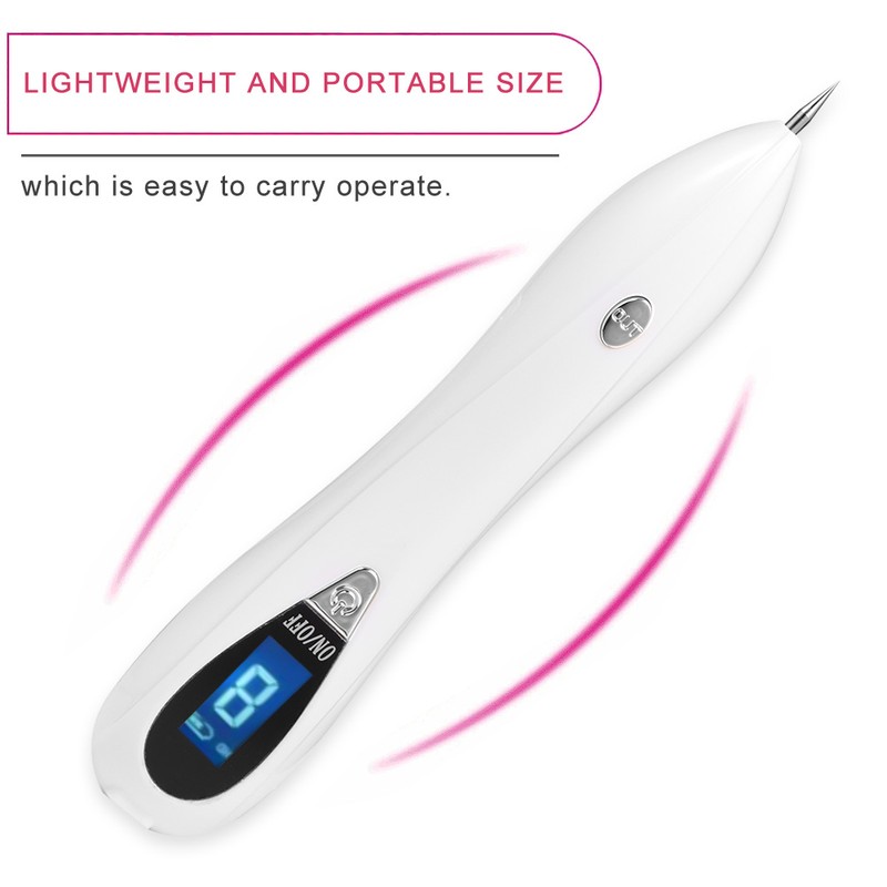 USB Rechargeable Mole Spot Freckle Tattoo Removal Pen Adjustable Beauty