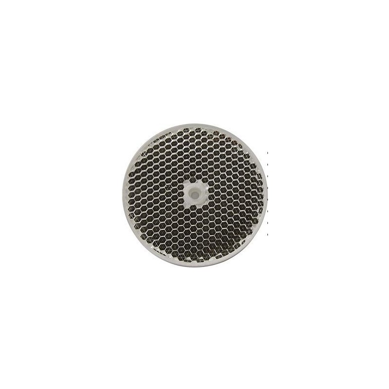 3.4“ Round German Reflector | Silver Mirror | Flat |