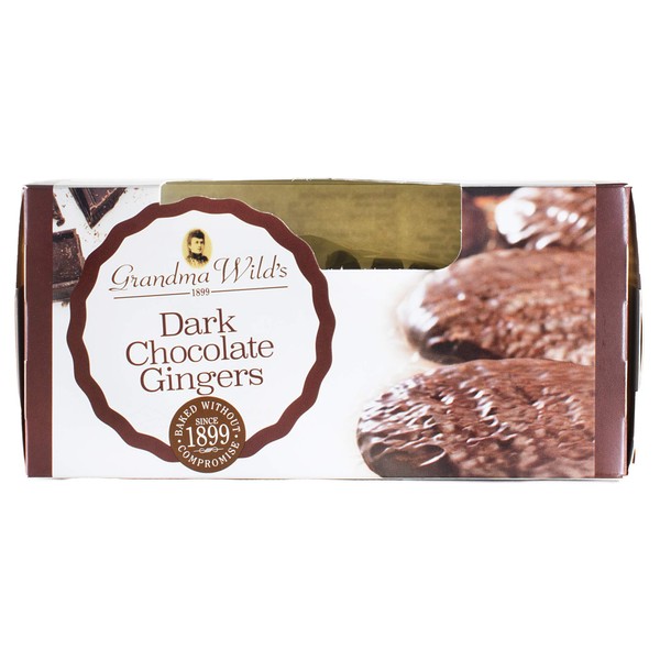 Dark Chocolate Ginger Cookies by Grandma Wild's (5.3 ounce)