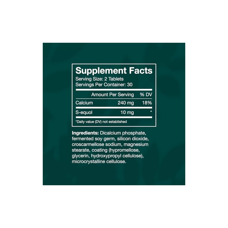 Equelle Alivio Multisíntoma Menopausia Suplemento Apoyar Sofocos Sueño Dolores Musculares