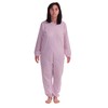 Ferrucci Comfort, Serenità Long Sleeve 1 Zip Back Summer Pyjamas,