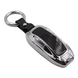 Maíz Encendedor Electrico Recargable Usb, Tipo Llavero C/luz Led