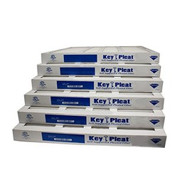 Sterling Seal KP-5251186262x6 Purolator Key Pleat Extended Surface Pleated Air Filter, Mechanical MERV 8, 20" W x 24" H x 2" D (Pack of 6)